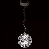 Coral Ball LED Pendant Light, Clear