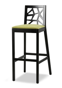 D Hi Modern Wood Bar Stool