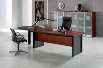 Kim Executive Shaped Desk