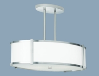 Hatbox Oval Pendant