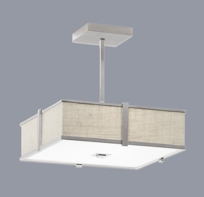 Hatbox Square Pendant