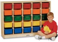 25 E-Z GLIDE TRAY MOBILE CUBBIE