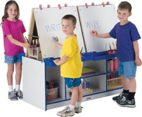 RAINBOW ACCENTS® 4 STATION EASELS