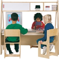 TWIN COMPUTER/DESK CENTER