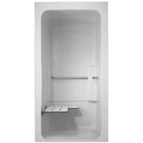 ADA One Piece Barrier-Free Shower Module (Model: A3636.05D)