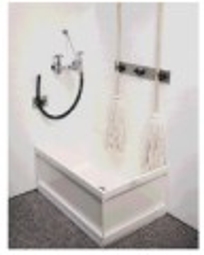 Molded Stone Mop Service Basin (Model: 24EFS)