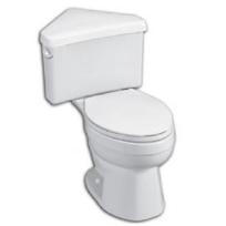 Titan Pro Elongated Triangle Toilet (Model: 32062)