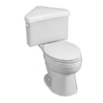 Titan Pro RelaxedHeight RF Triangle Toilet (Model: 32072)