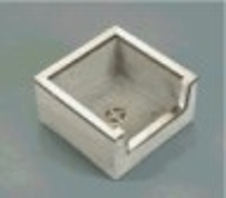 TSB 3001 6" drop front Stainless Caps (Model: TSB 3001)