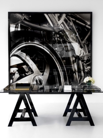 "Blacksmith" Lucite/Acrylic Desk