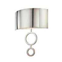 Dianelli 16-Inch Polished Nickel ADA Sconce