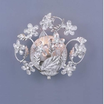 Paris Flea ADA Small Crystal Wall Sconce