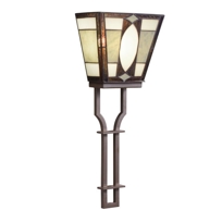 Denman Olde Bronze Two-Light ADA Wall Sconce