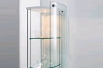 Parella Corner Wooden Showcase
