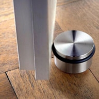 German made stainless steel door stop