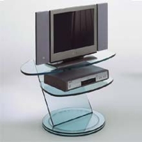 Scenario Glass TV Stand