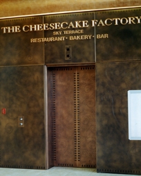 Copper Elevator Door Skins