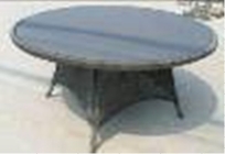 Alu+superstone glass table,