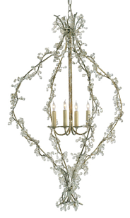 Modern Crystal Foyer Lantern