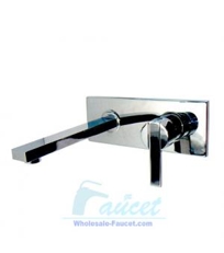 Wall Mount Chrome Lavatory Bathroom Faucet 6043