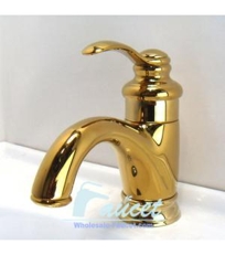 Polished Brass Bathroom Basin Faucet 5493D