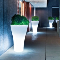 Iluminated Outdoor Planters