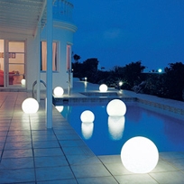 Outdoor Lighting - Floor Lamps, Table Lamps, Floating Lights