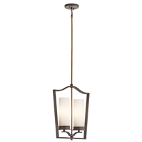 Aren Olde Bronze Two-Light Pendant