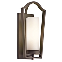 Aren Olde Bronze One-Light Wall Sconce