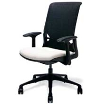 Insync Silver Task Chair with Adjustable Arms