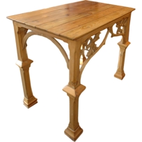 Gothic Carved Console Table