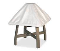 Square Venturi Firepit Cover