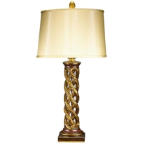 Saxony Twist Table Lamp