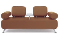 Pod 2-Seater Sofa With Center Table