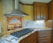 Tuscany Arch Tile Mural & Kitchen Backsplash Tiles