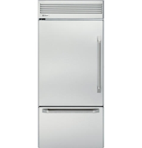 36" Professional Built-In Bottom-Freezer Refrigerator, Model#: ZICP360NXLH