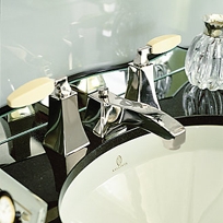 BARBARA BARRY GLAMOUR BASIN SET, IVORY HANDLES
