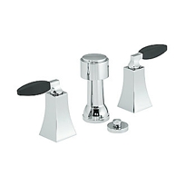 BARBARA BARRY GLAMOUR BIDET SET, EBONY HANDLES