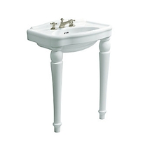 JANEWAY CONSOLE TABLE TOP AND TWO LEGS