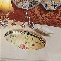 TRACY PORTER "LUCY'S GARDEN" UNDERCOUNTER BASIN