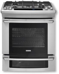 30" Dual-Fuel Built-In Range with Wave-Touch® Controls
