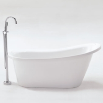 67" Sadie Freestanding Acrylic Slipper Air Bath Tub