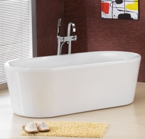 Candra Oval Acrylic Freestanding Air Bath Tub