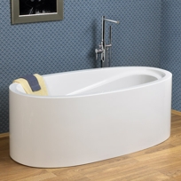 Eva Oval Freestanding Acrylic Air Bath Tub