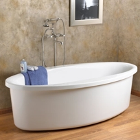 Lilly Freestanding Acrylic Air Bath Tub