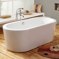 Sarina Acrylic Oval Freestanding Air Bath Tub