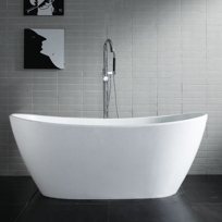 Winifred Freestanding Resin Air Bath Tub