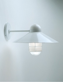 d1018 SOFT INDUSTRIAL wall fixture with shade - Large