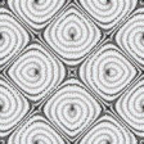 Circle of Squares Modular Mosaic Pattern in Raw Silk