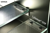 CriSamar®STEP non-slip floor glass